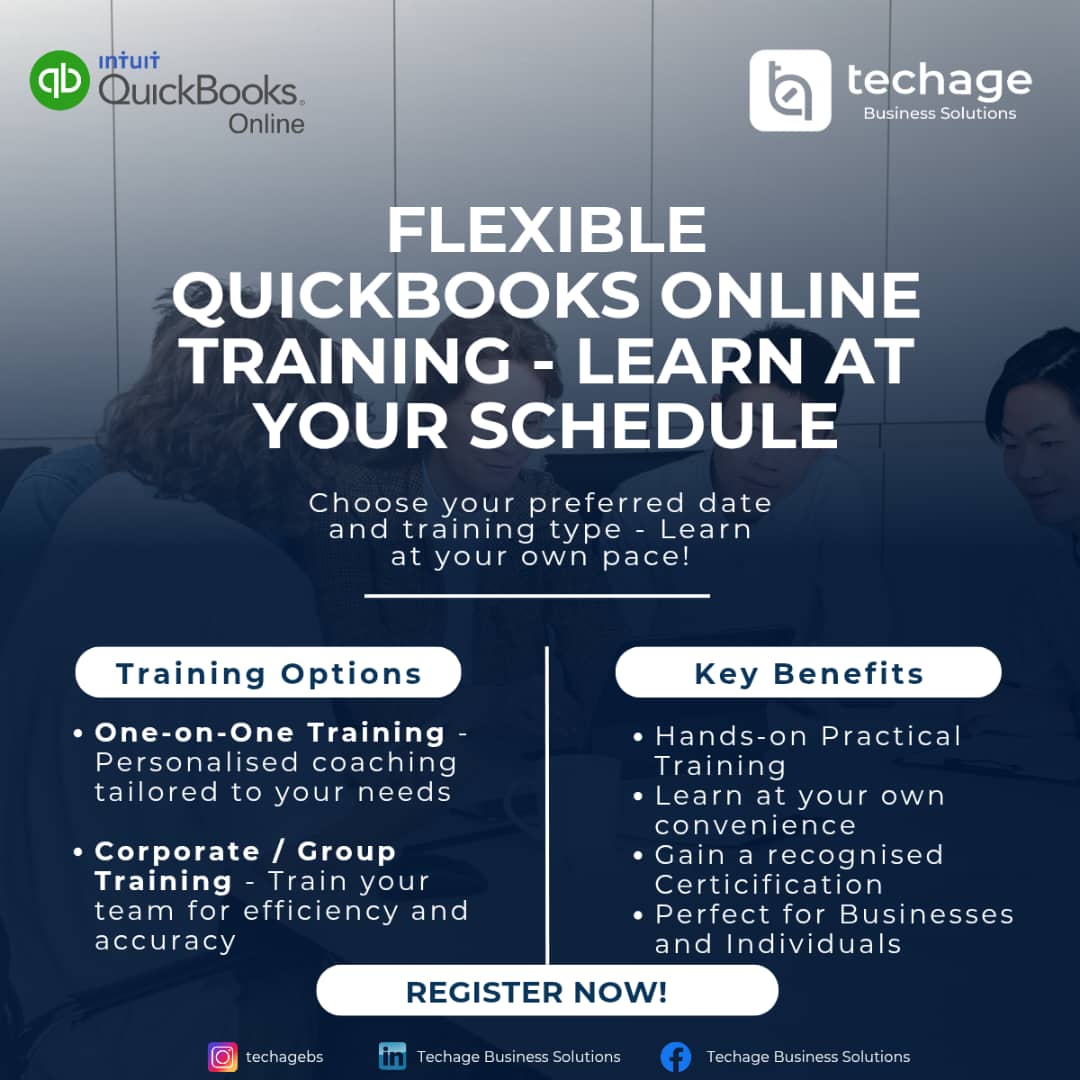 Techage Ltd - Quick Books Online Training